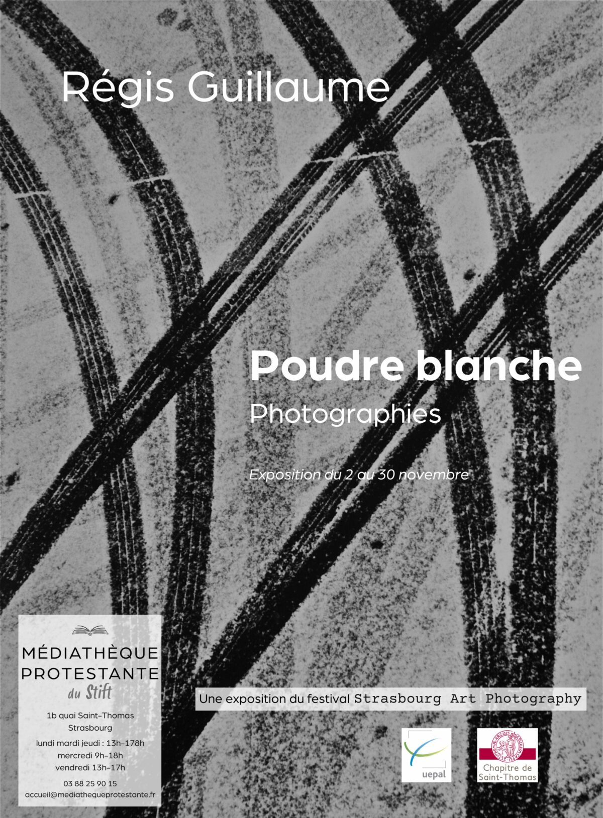 2023.11.02-30 - Poudre Blanche, Régis Guillaume, Médiathèque protestante du Stift, Strasbourg
