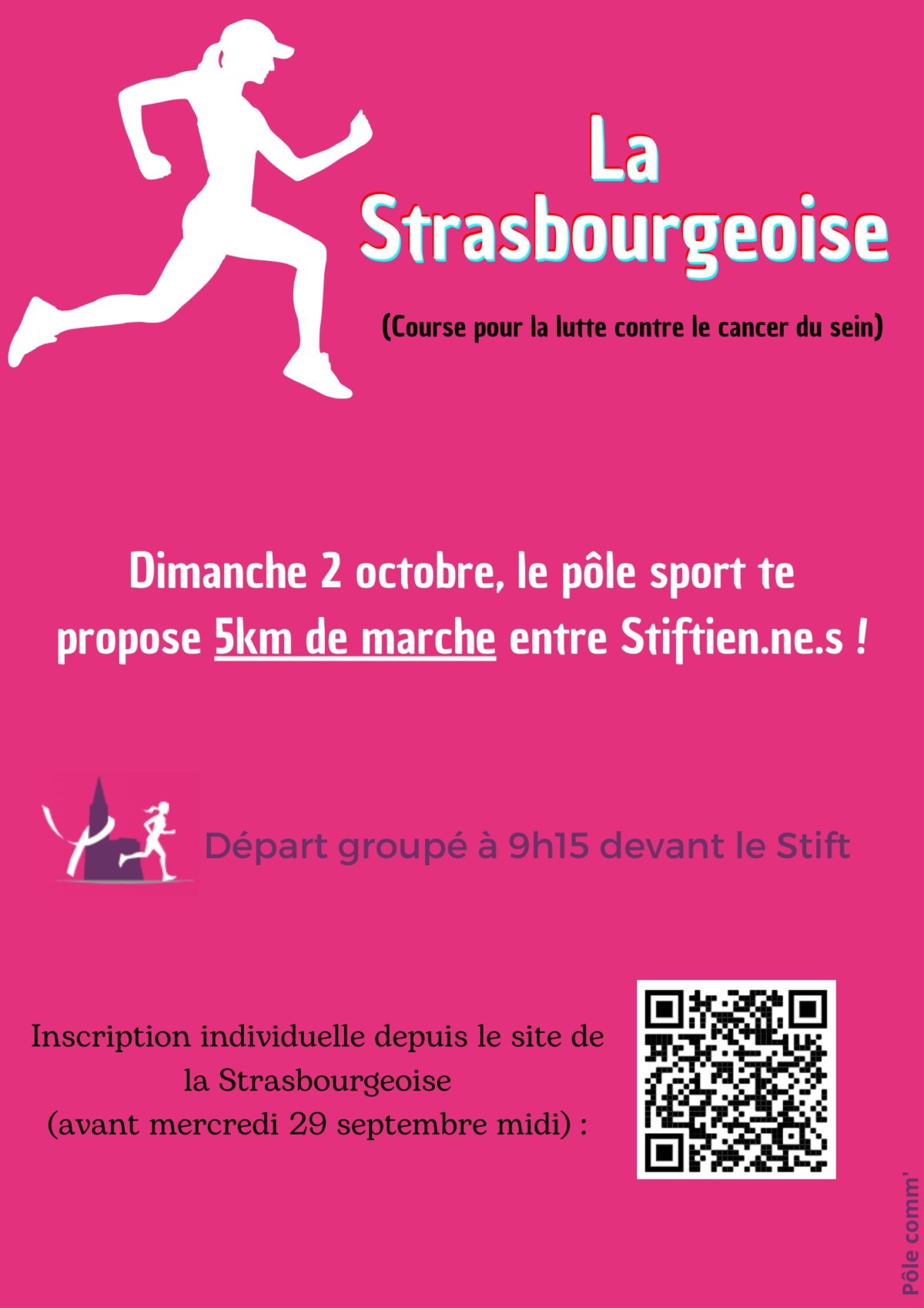 Affiche Strasbourgeoise 2022