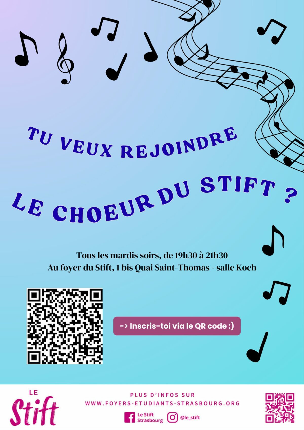 Choeur Stift 2025