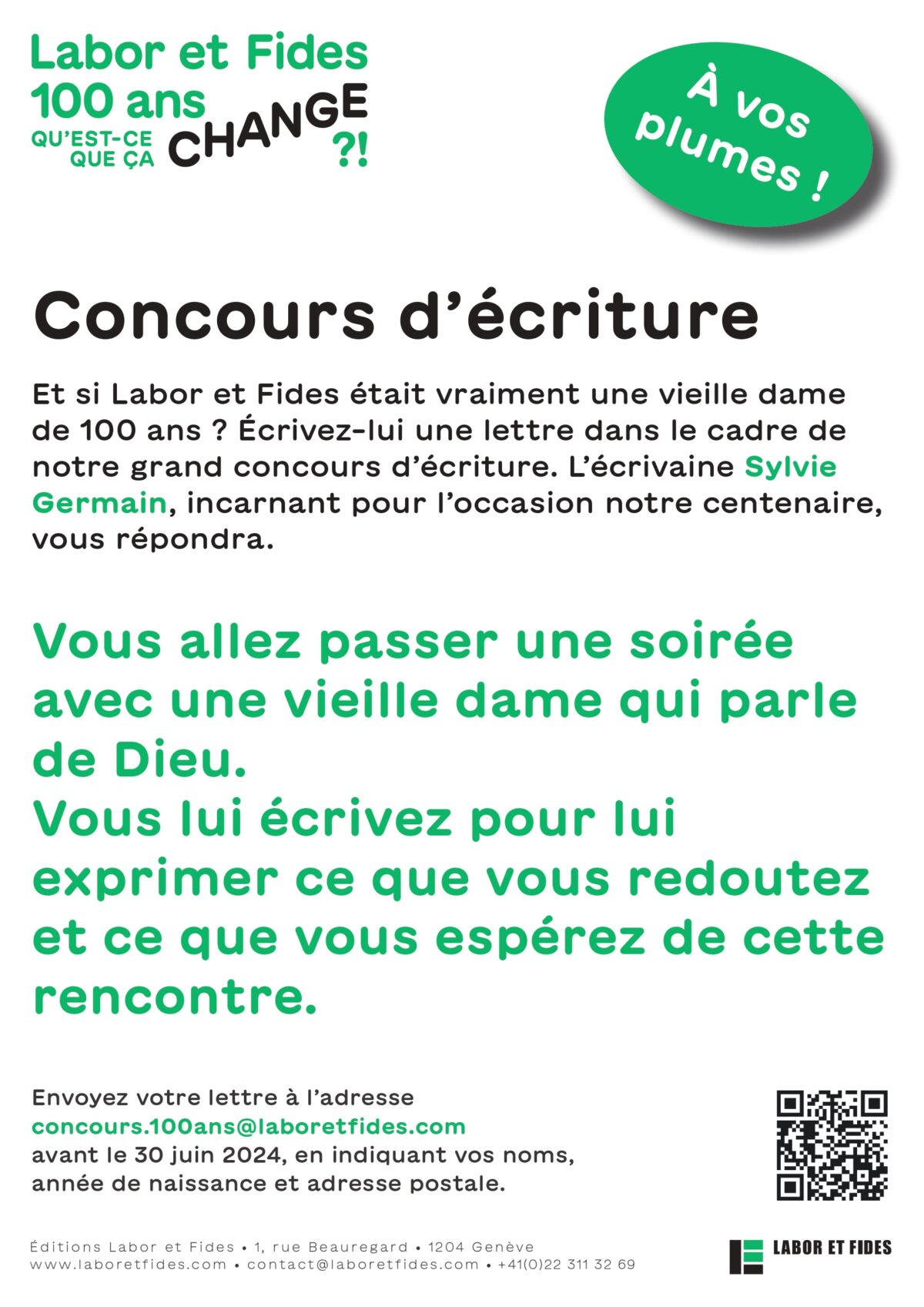 Concours écriture