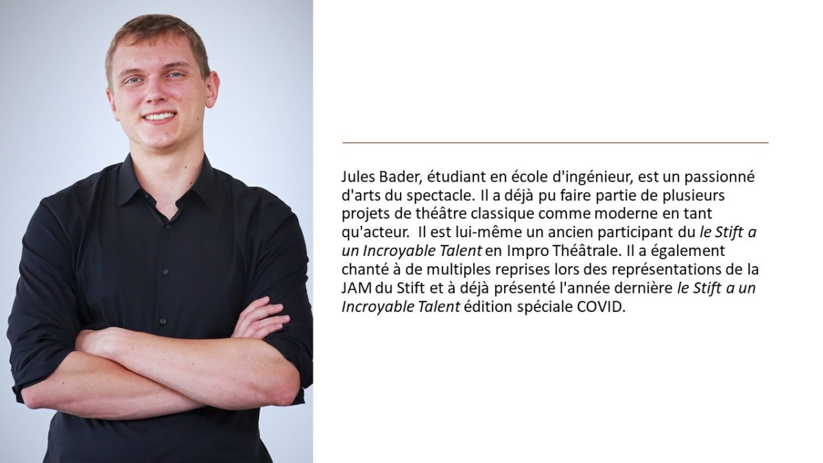 Jules Bader Animateur Jules bader