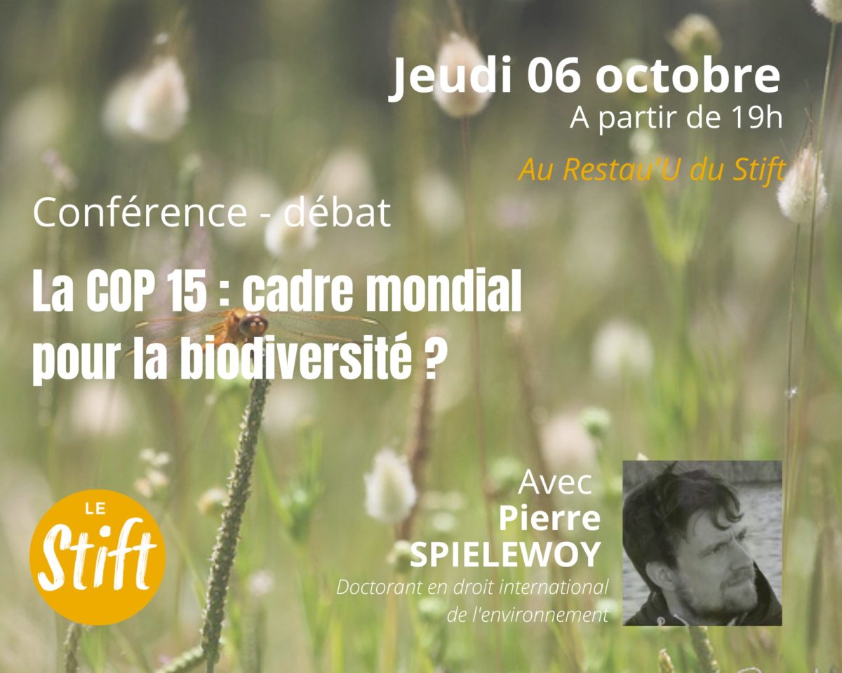 La COP 15 Un cadre mondial pour la biodiversité
