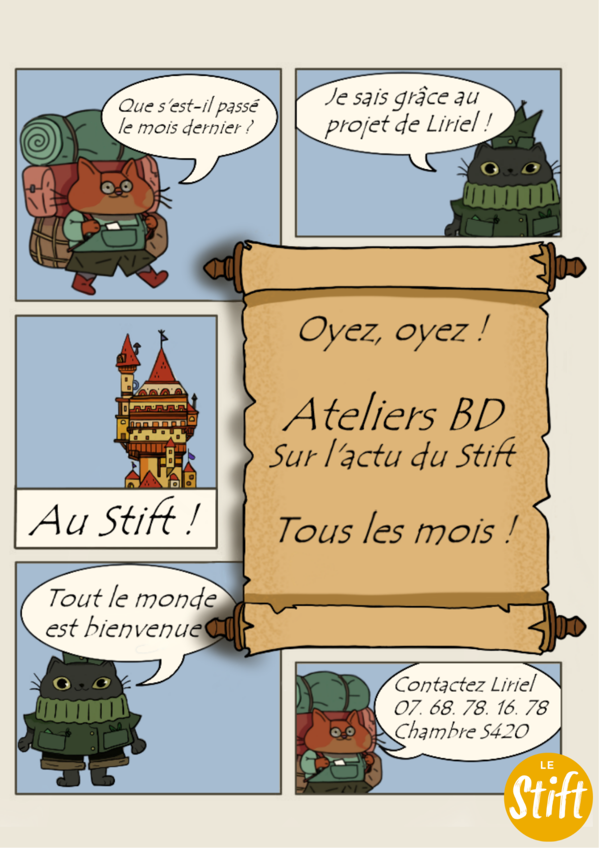 Liriel LAMBOUR - BD