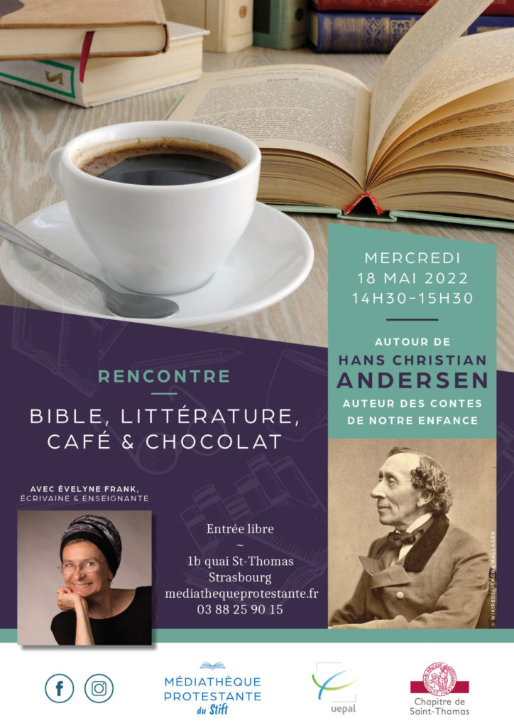 Bible littérature café et chocolat autour d'Andersen