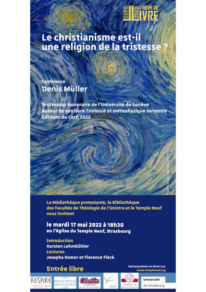 Conférence : Le christianisme est-il une religion de la tristesse ?