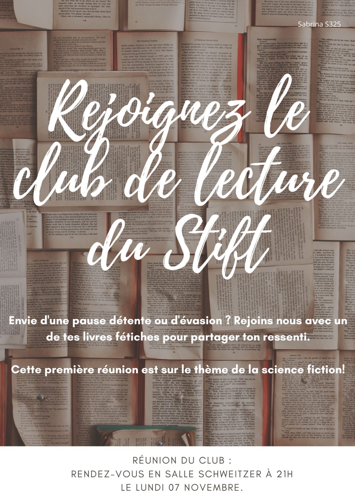 club lecture 7 novembre