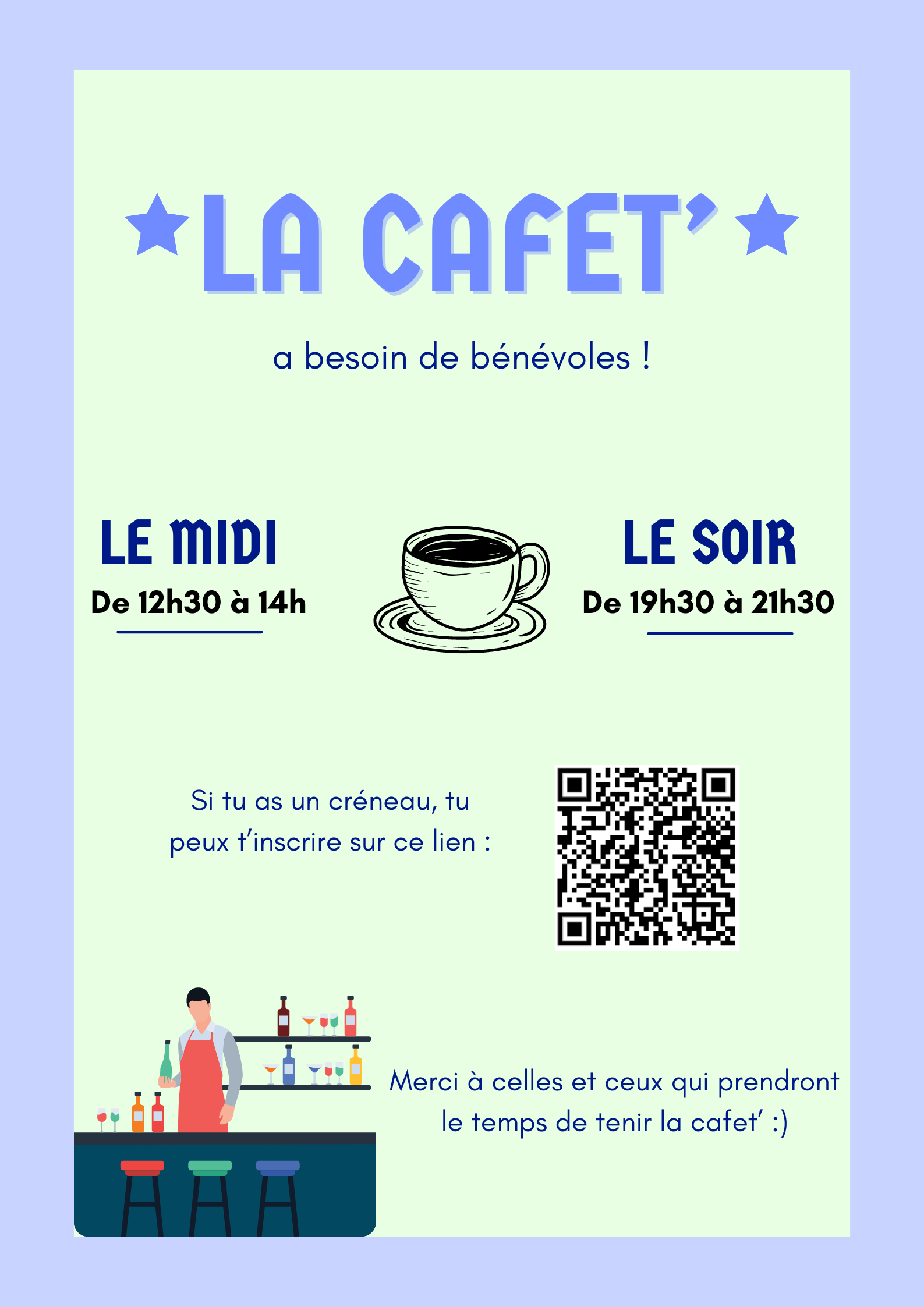 la cafet’