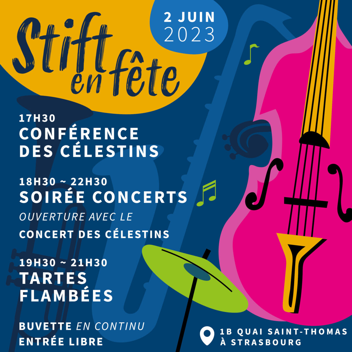 Stift en fête le 2 juin 2023